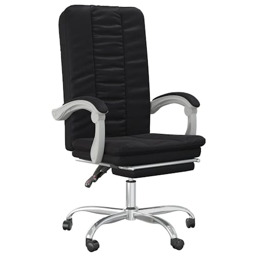 NNEVL Reclining Office Chair Black Faux Leather