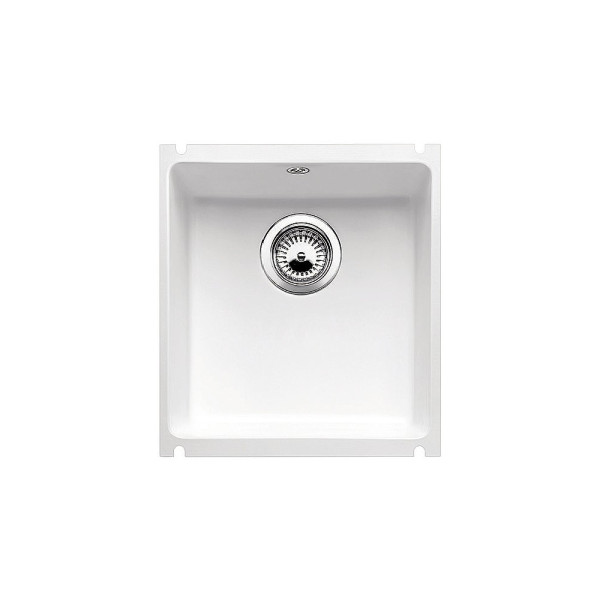 BLANCO Zlewozmywak SUBLINE 375-U biały połysk 516035