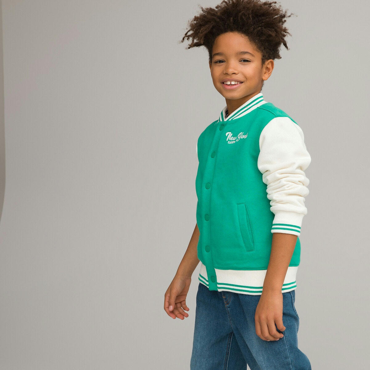 Sweat pressionné esprit Teddy réversible molleton