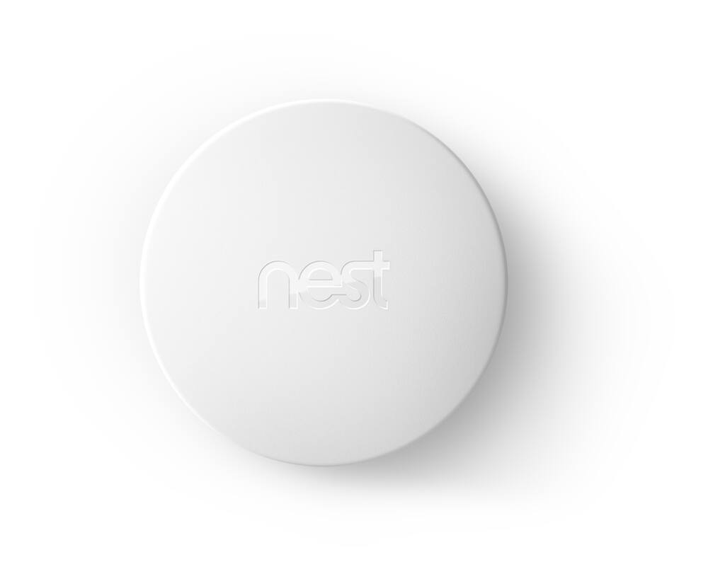 Google Nest Temperature Sensor, White, 3-pk