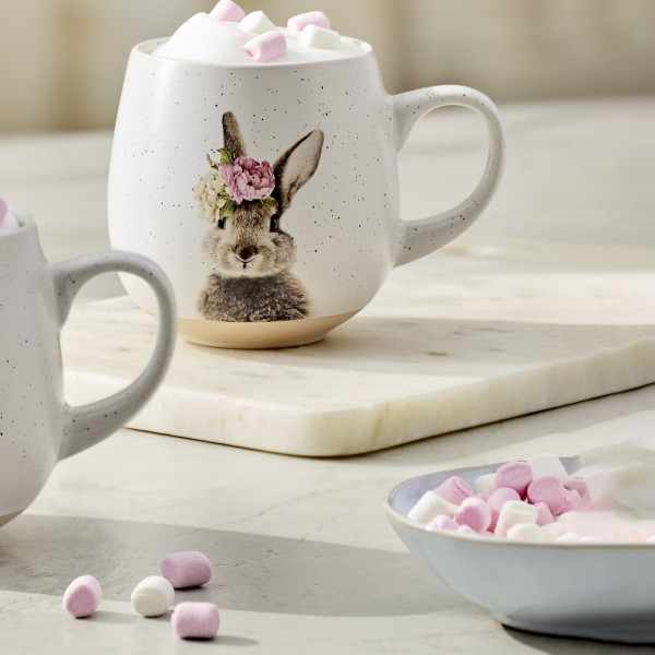 Kubek ceramiczny Hopsa 480 ml kwiaty AMBITION