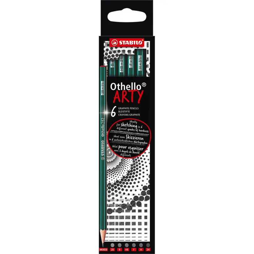 Bleistift 6-teilig Othello ARTY