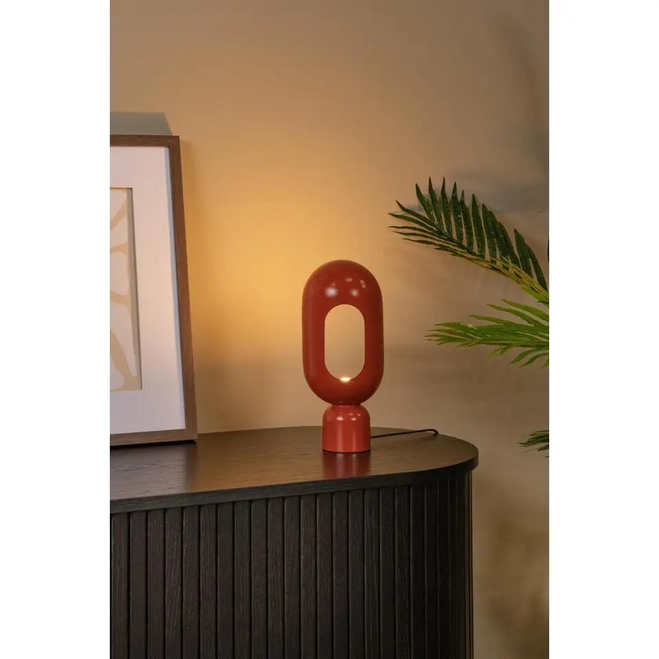 Lucide BARRIS Tafellamp - Terracotta