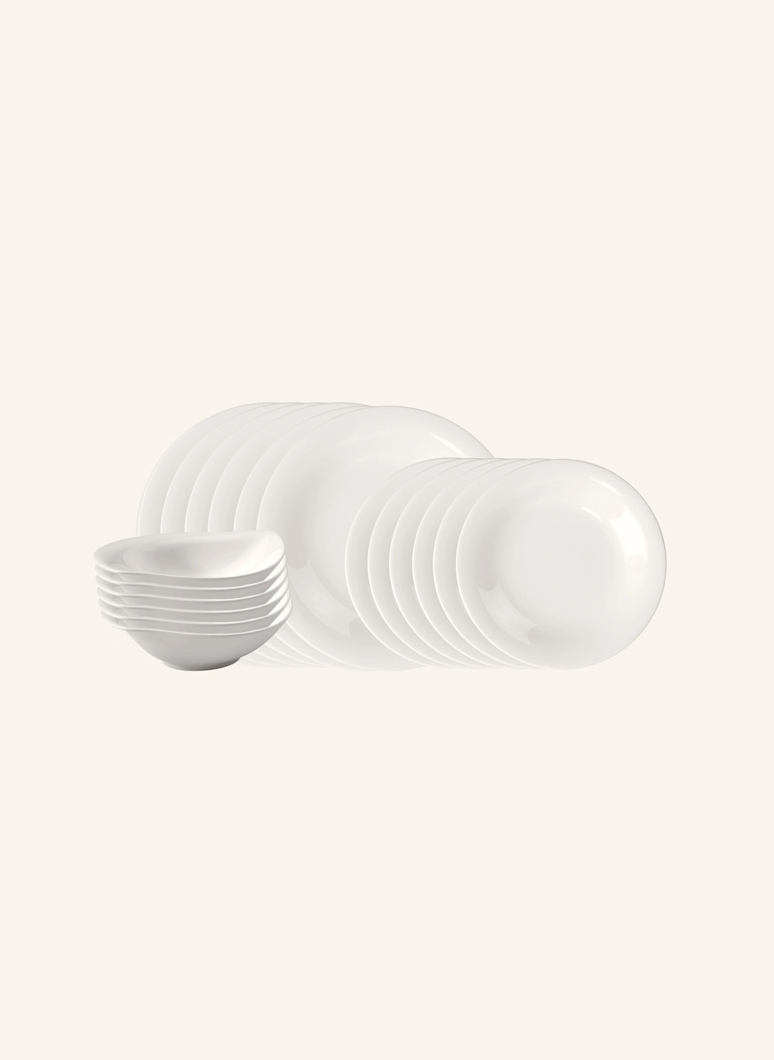 like. by Villeroy & Boch Dinner-Set, 18 Stück. EC ESSENTIAL