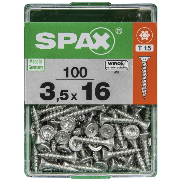 Universalschraube, T-STAR plus, 100 Stk., 3,5 x 16 mm