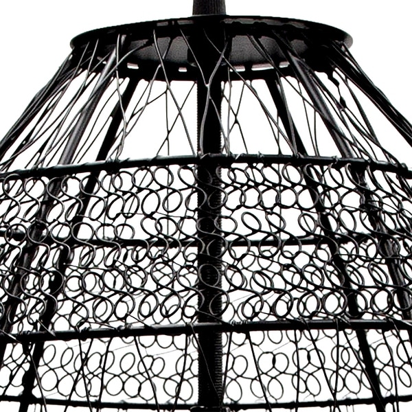 Carbon Loft Faulhaber 18.5-inch Woven Modern Cage Oversized 1-light Pendant