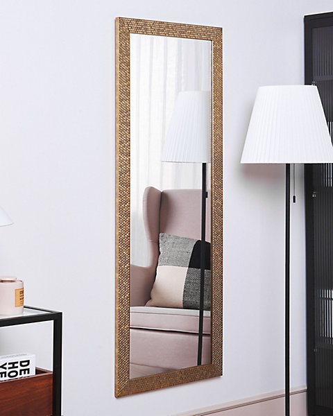 Miroir AJACCIO 50 cm 130 cm Laiton