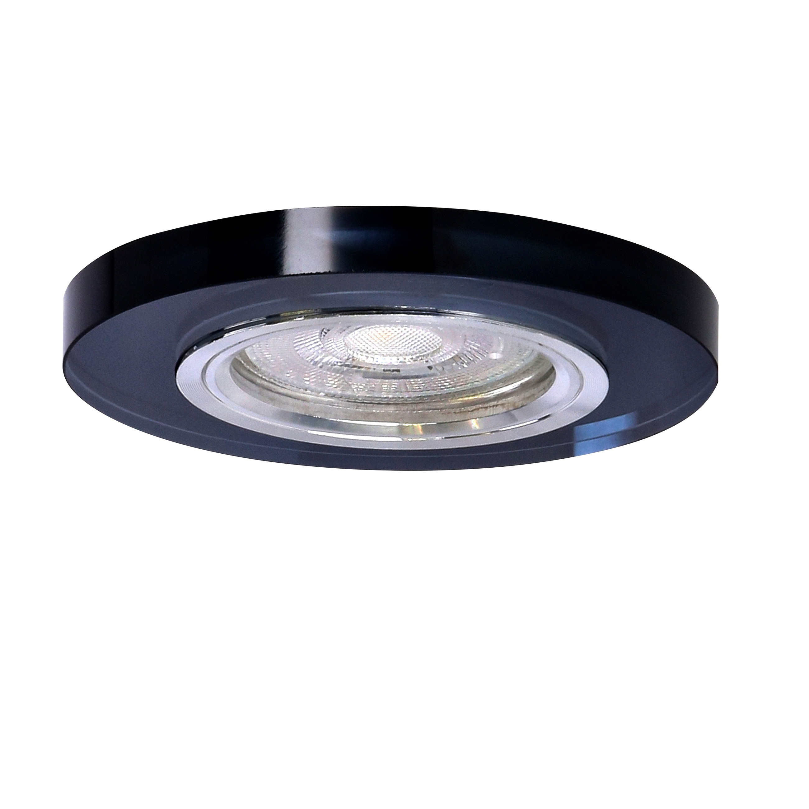 Oprawa wpuszczana okrągła czarna 9cm SS 1xMR16x50W IP20 Candellux