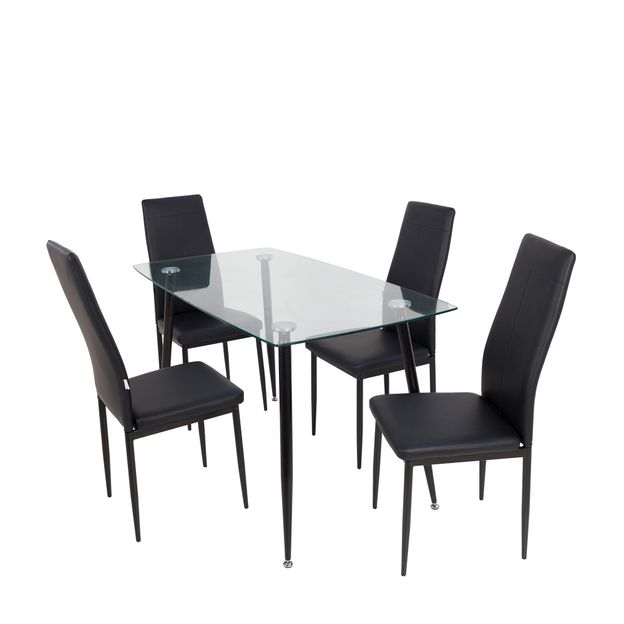 CONJUNTO DE MESA COM 4 CADEIRAS UBER