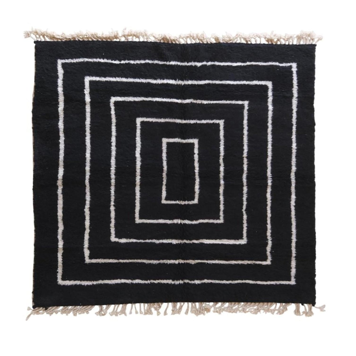 AFK Living vloerkleed Berber - handgemaakt - Wol - 120 cm x 170 cm