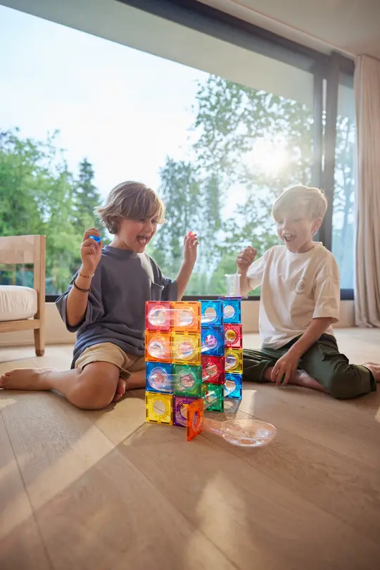 Bausatz 100-teilig Magnetic Tiles