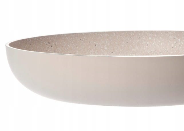 Patelnia do smażenia nieprzywierająca 26cm beżowa Granita