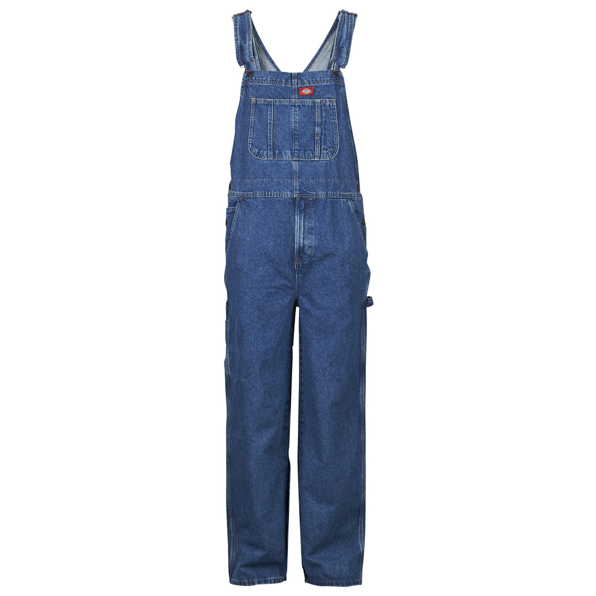Dickies - LOOSE DENIM BIB CLASSIC BLUE - Denim