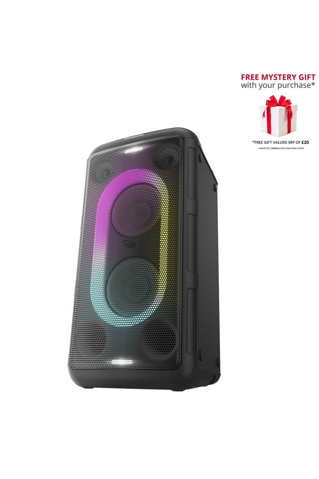 Panasonic SC-BMAX10E-K Bluetooth Wireless Stereo Party Speaker 150W