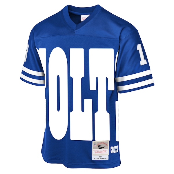 Peyton Manning Indianapolis Colts 1998 Throwback Fashion Jersey - Royal