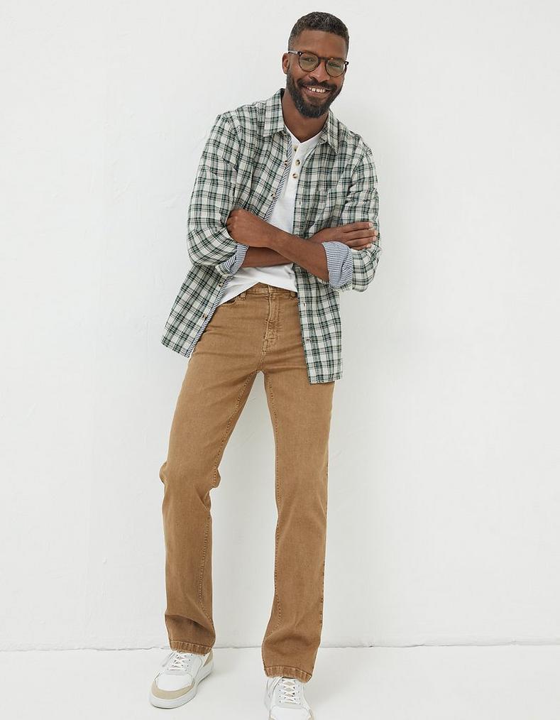 Straight 5 Pocket Jeans