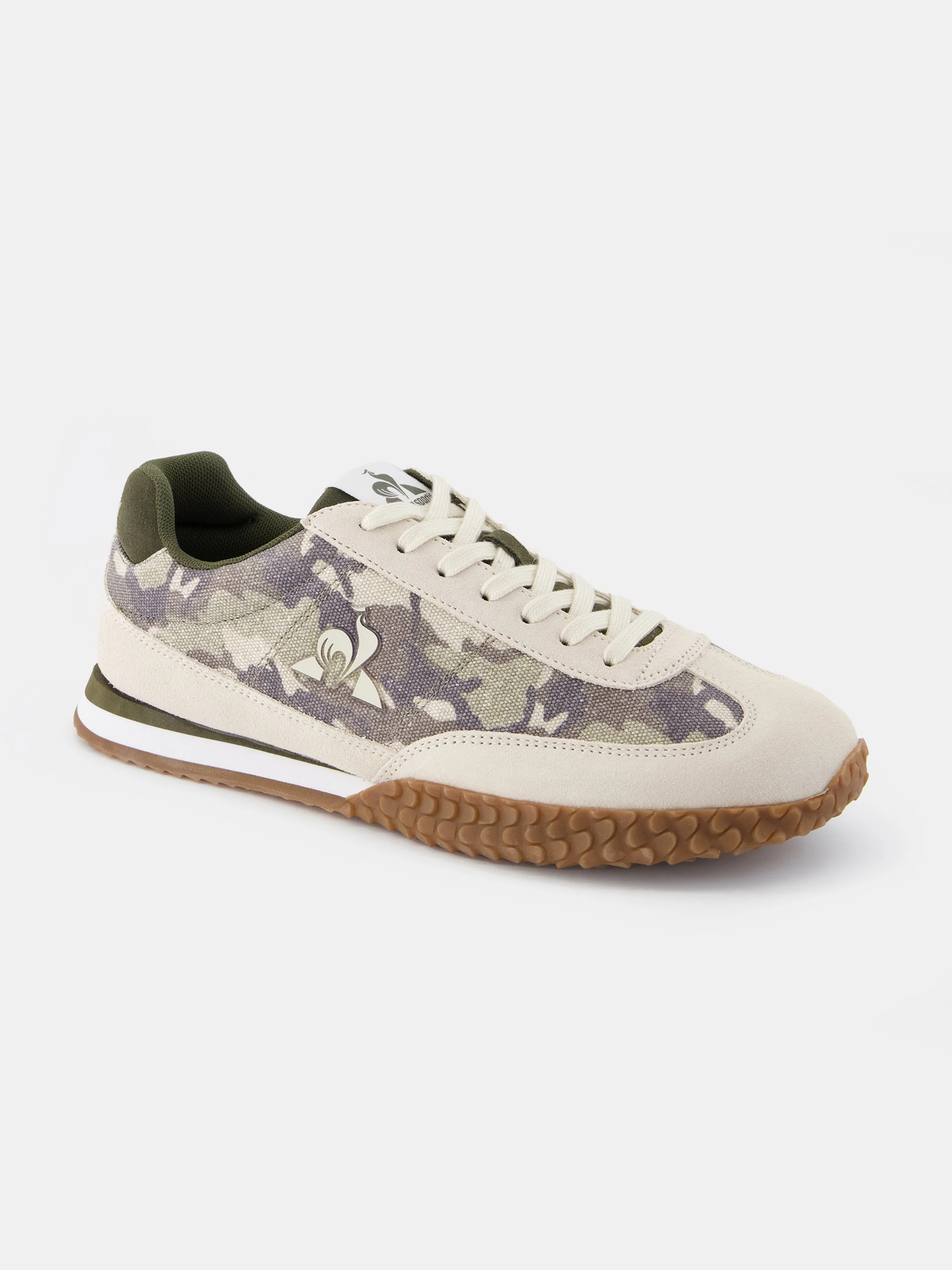 Sneakers rétro-running avec imprimé camouflage Veloce