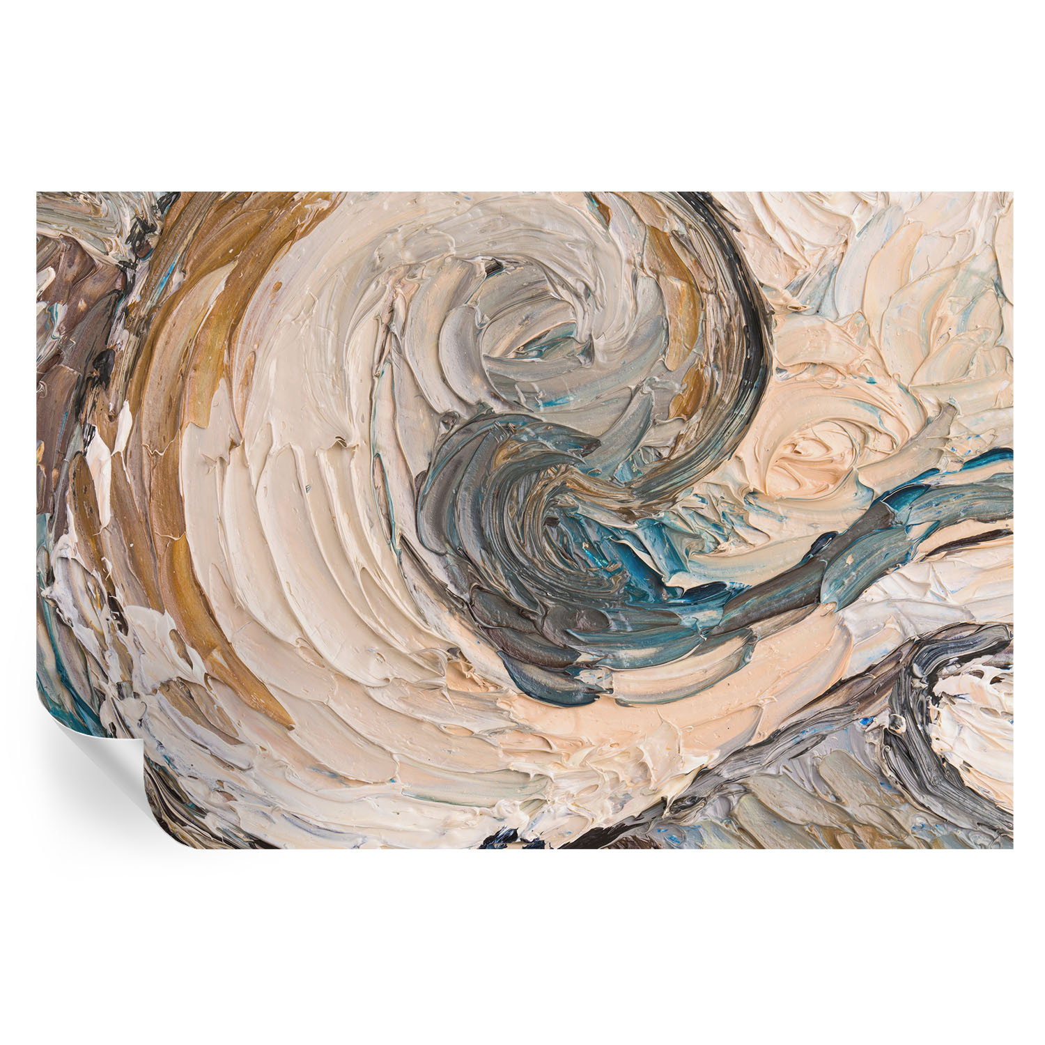 Samoprzylepna tapeta Kolorowe wiry 104x70 Tulup