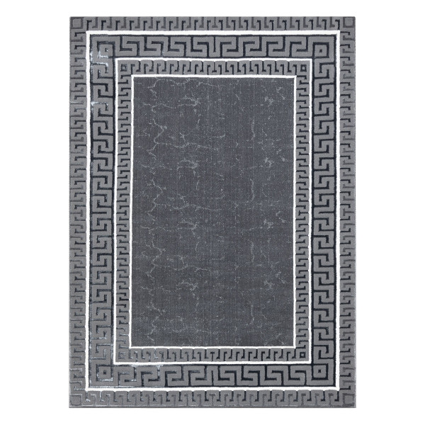 Dywan ALLURE 1960 Grecki klucz, ramka - Strukturalny, stylowy, 80x150 cm