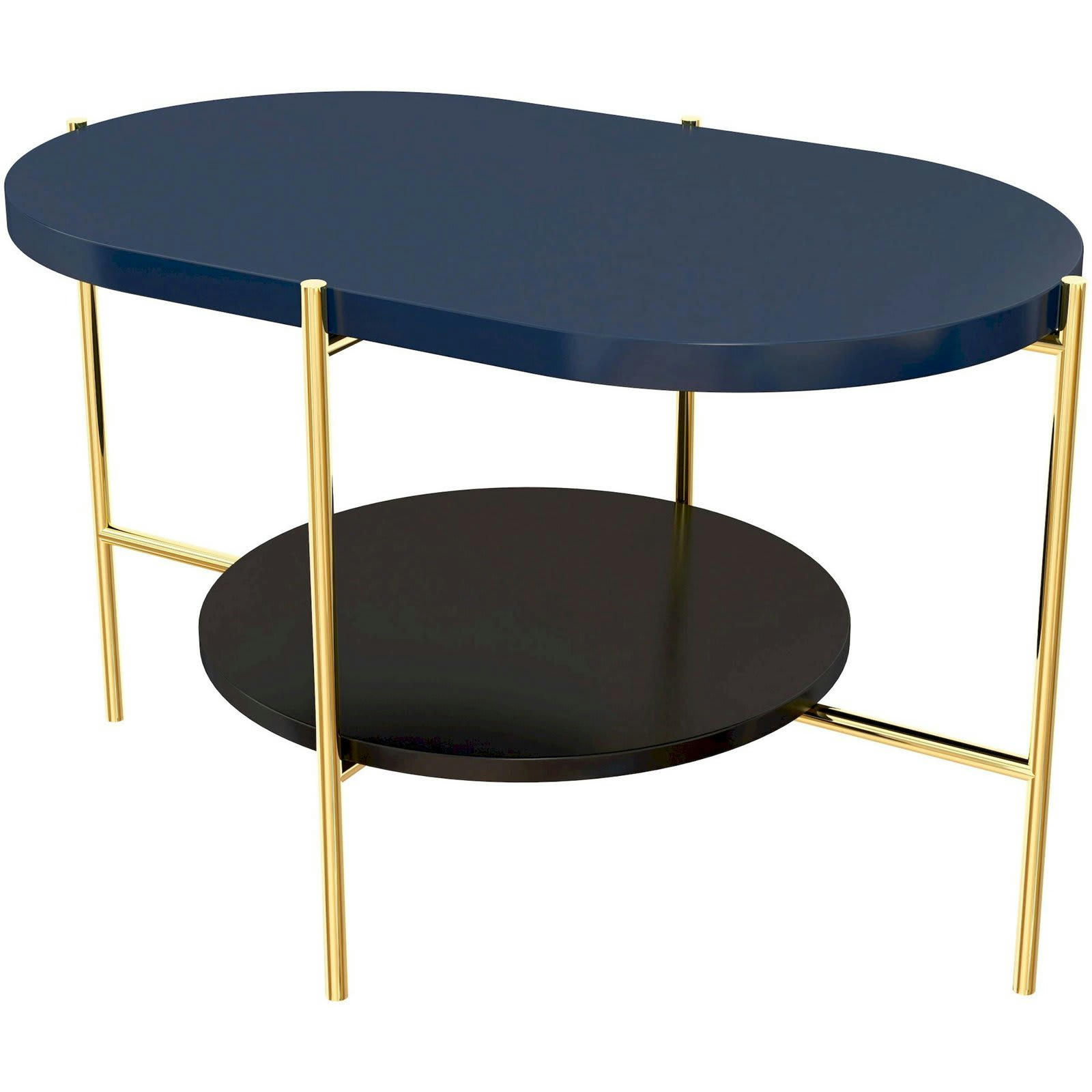 ARENA - Table basse Bois Bleu