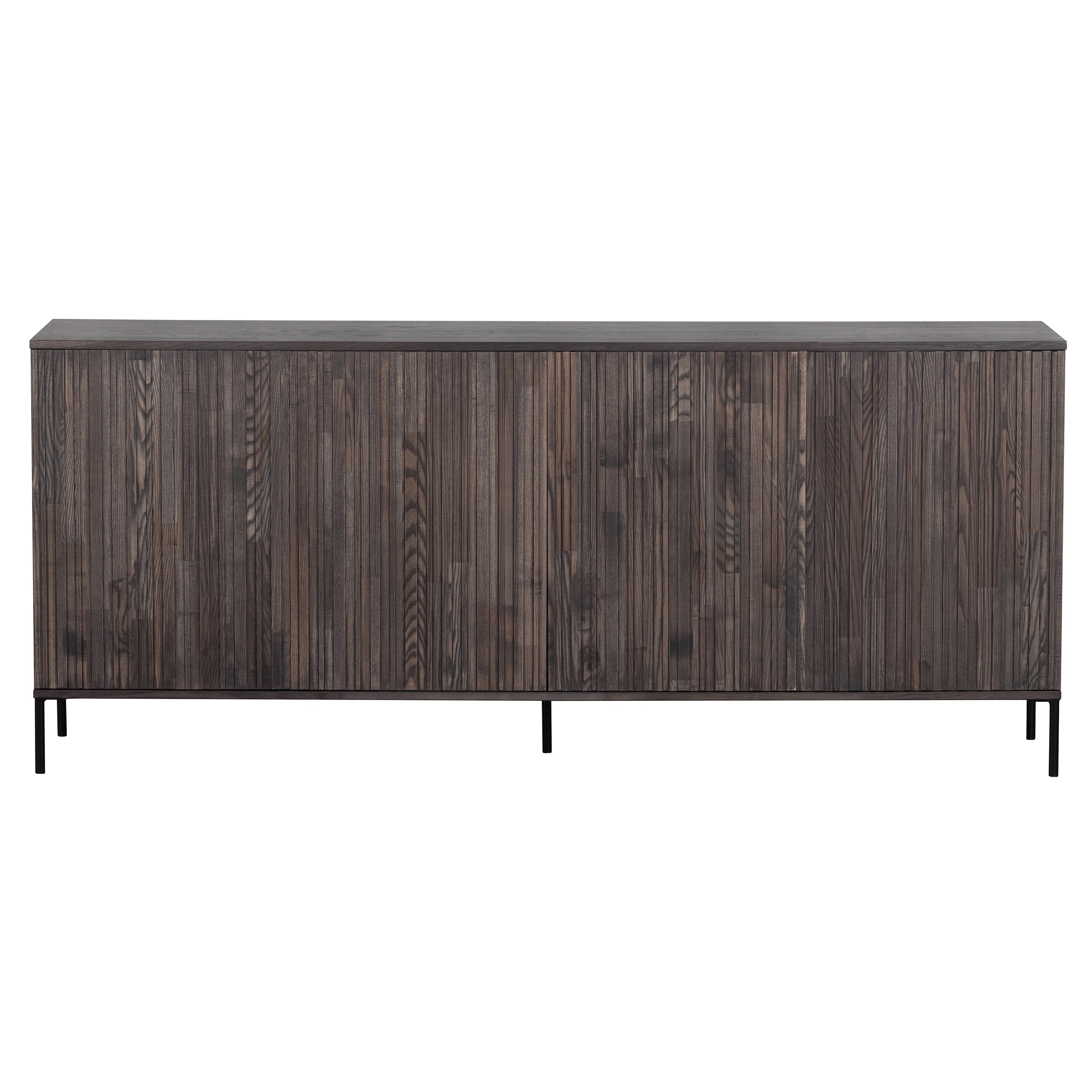 WOOOD New Gravure Dressoir B 200 cm - Essen - Espresso
