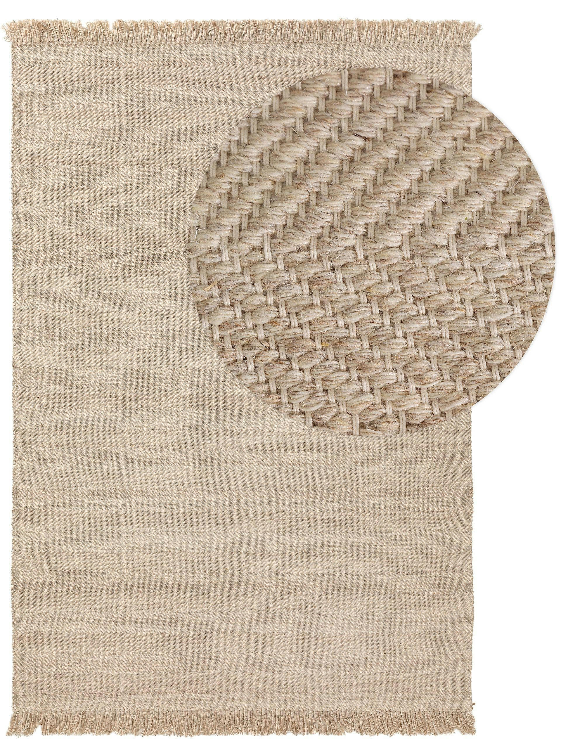 LARS - Tapis de laine beige 200x300