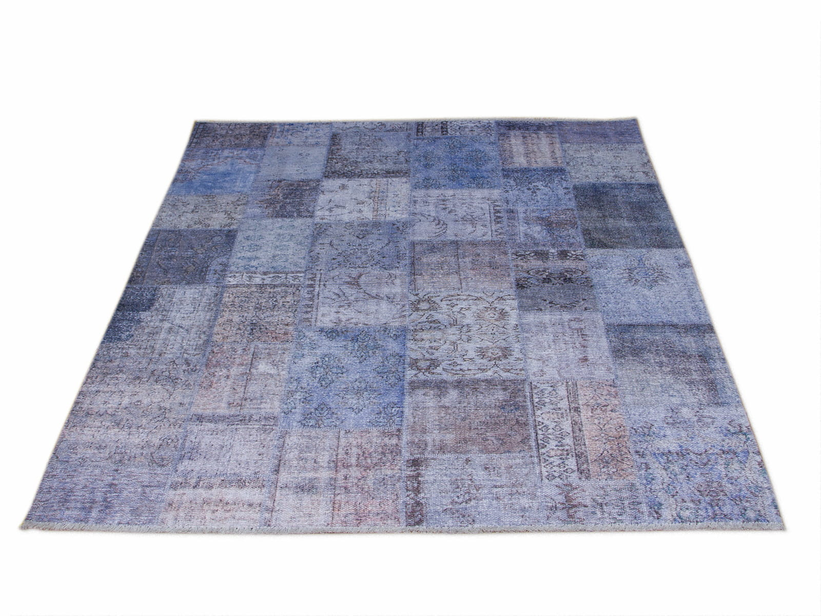 Dywan bawełniany Pescara patchwork pastelowy 120 cm x 170 cm
