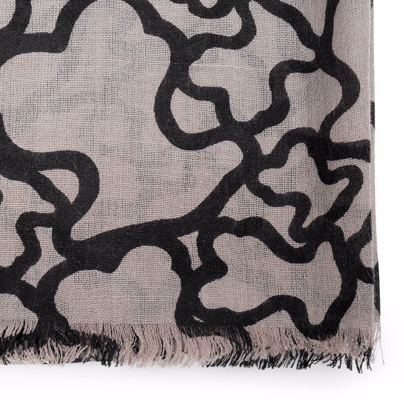 Foulard Kaos en color piedra