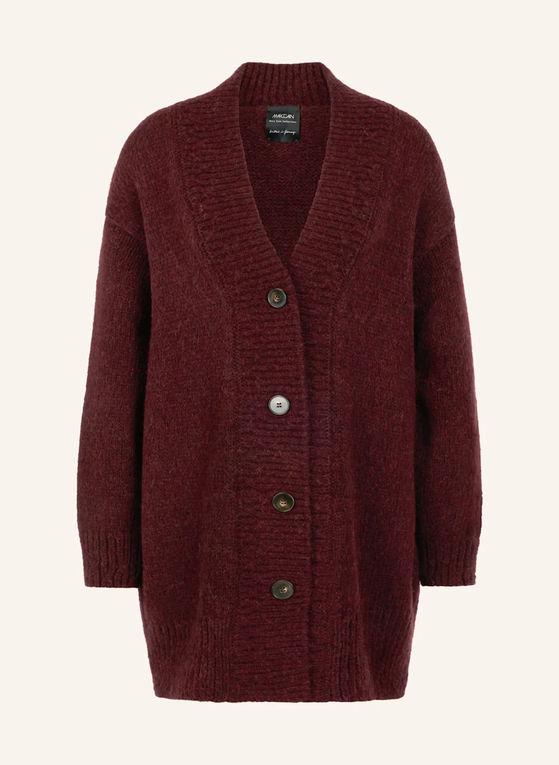MARC CAIN Strickjacke mit Alpaka