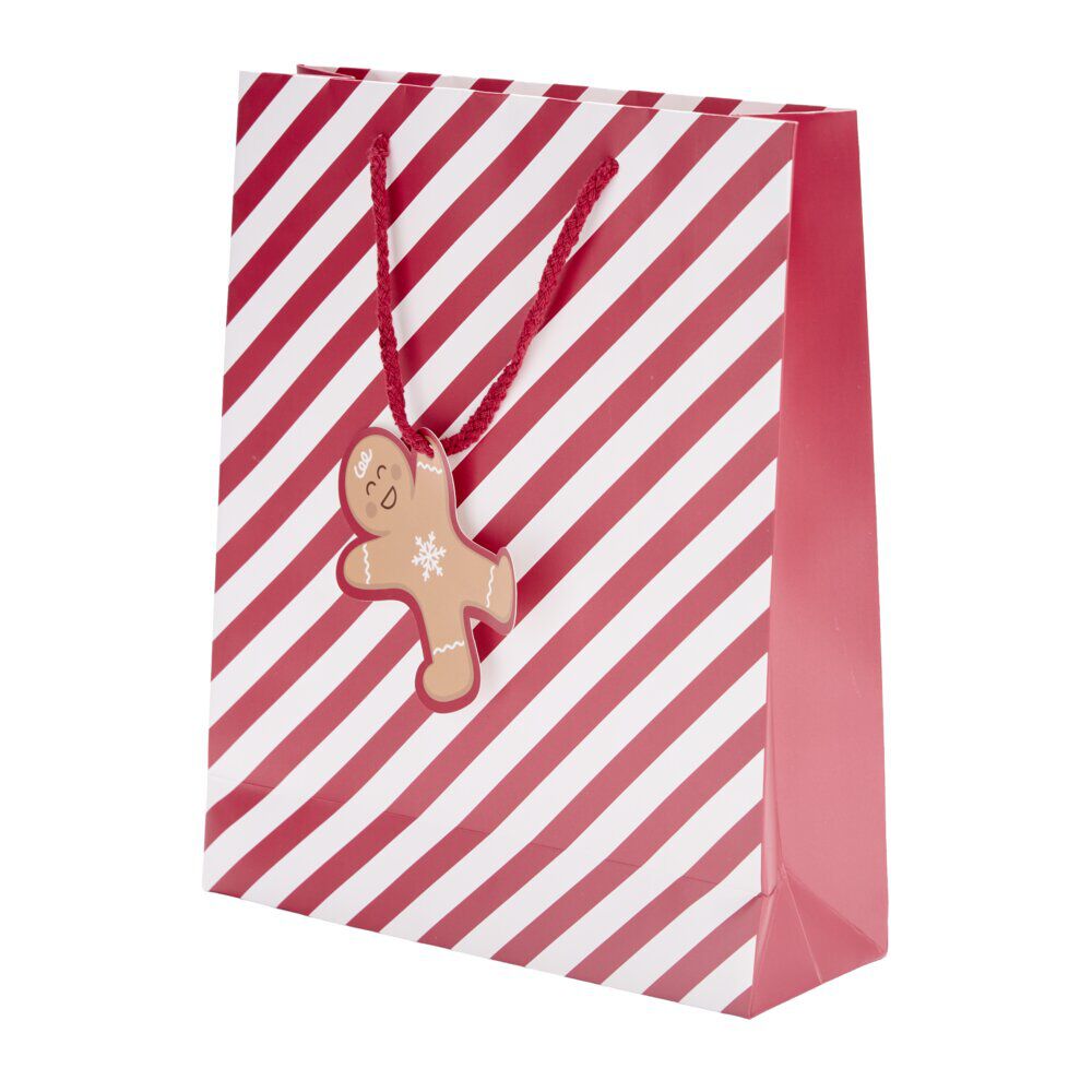 Sac cadeau de No&euml;l Candy moyen modèle (2 modèles)