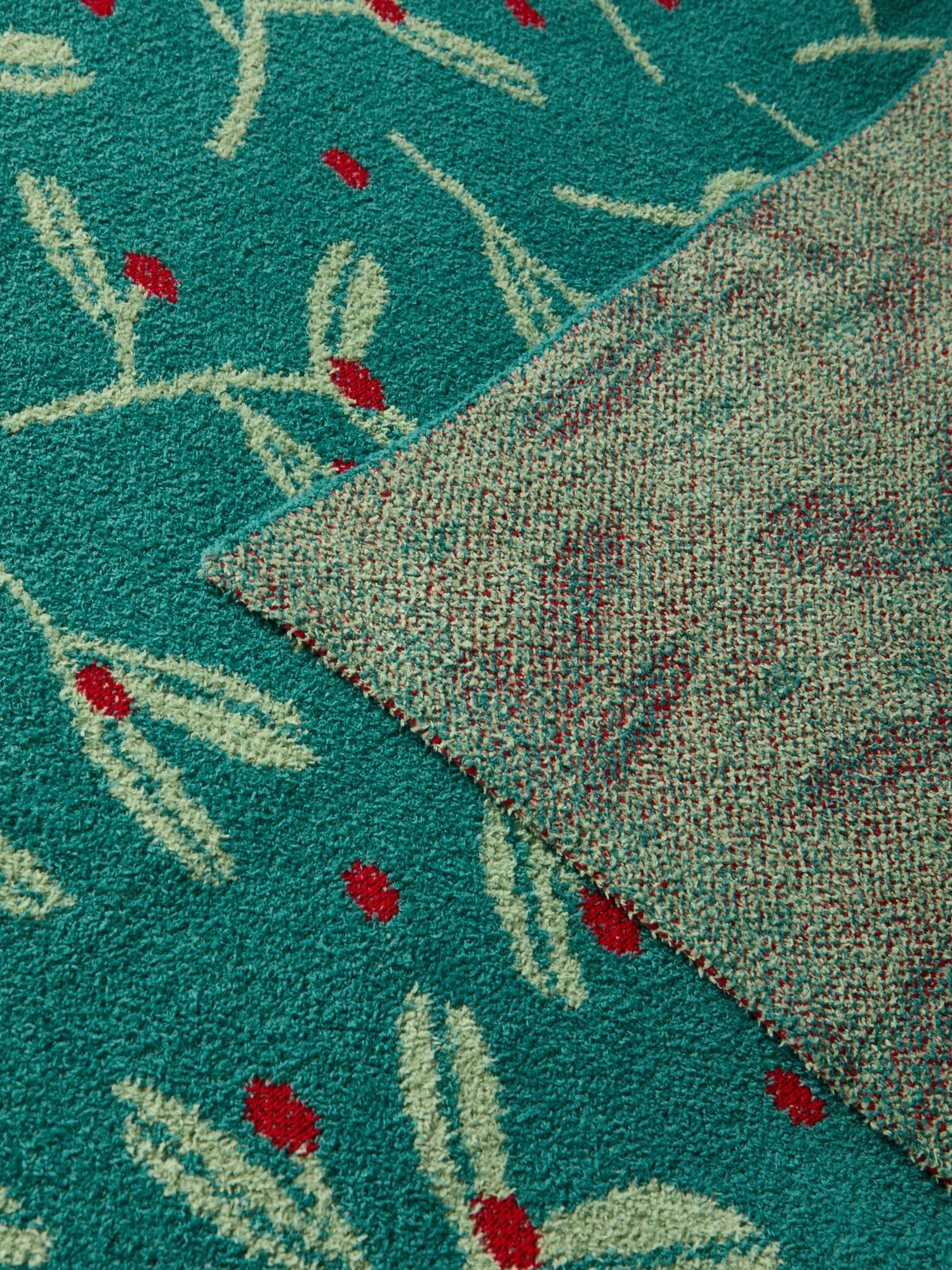 Plaid in cotone lavorato a maglia