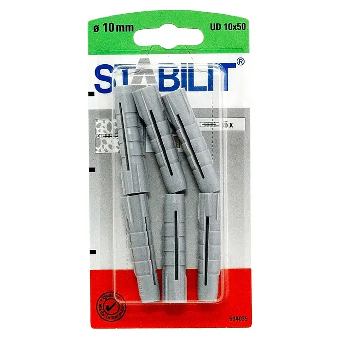 UNIVERSALPLUGG STABILIT 10X50 6-STK