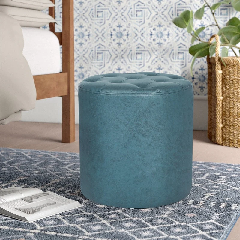Adeco Upholstered Ottoman