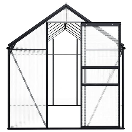 NNEVL Greenhouse Anthracite Aluminium 8.17 m&sup2;