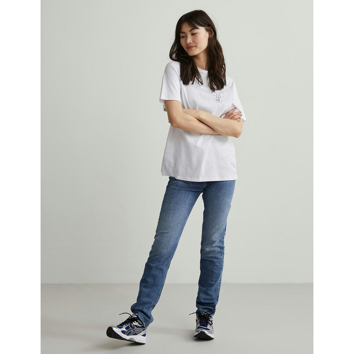 T-shirt manches courtes, motif devant