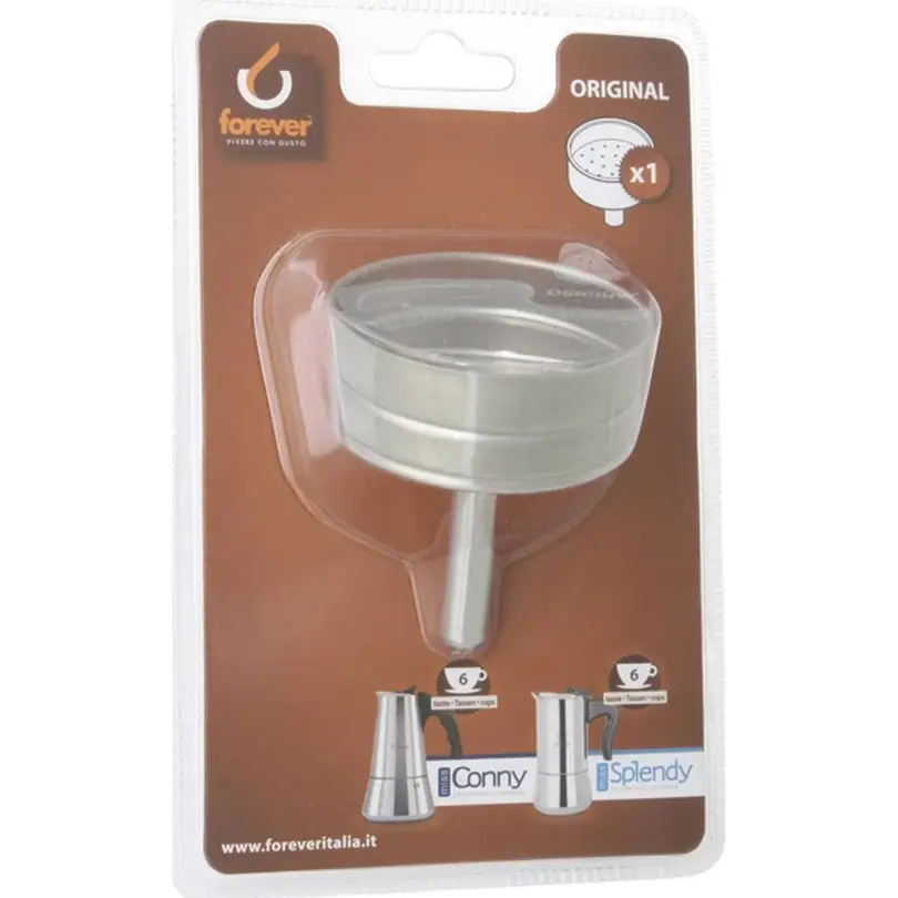 Zubehör Kaffeemaschinen Forever Trichter Inox