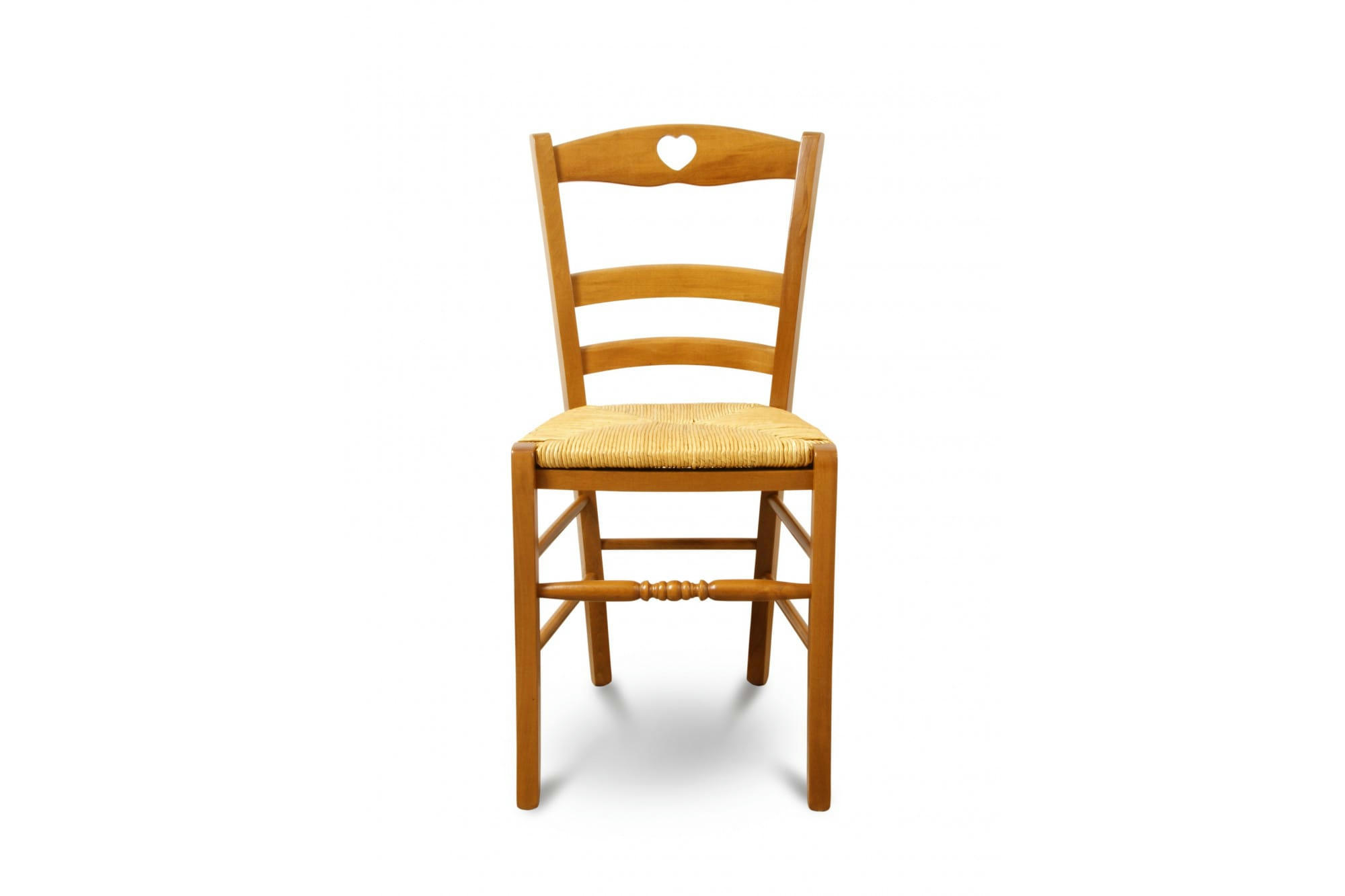 SILVA - Lot de 2 chaises en hêtre massif