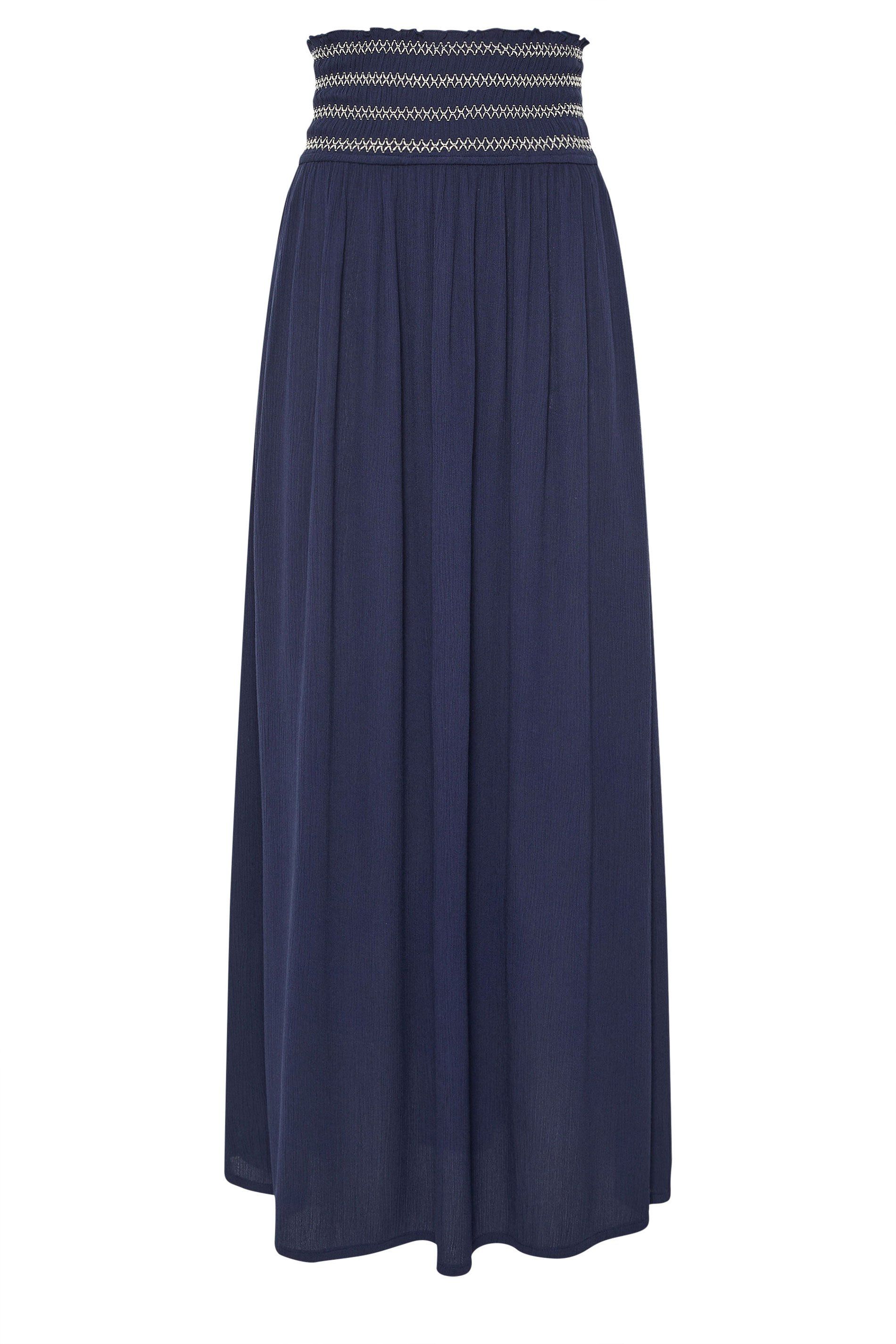 Long Tall Sally Tall Embroidered Waist Maxi Skirt