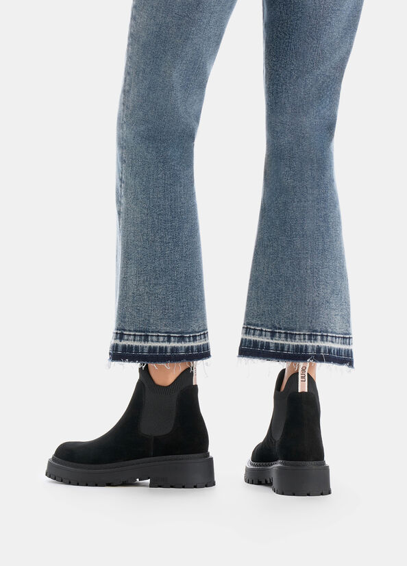 Stivaletti beatles in suede