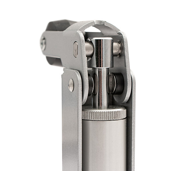 Frein de rétention force 30 N en aluminium Argent pour porte jusquà 15 KG