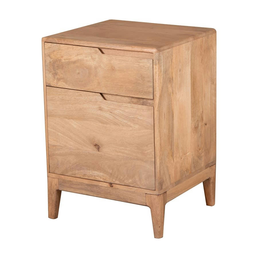 - Table de chevet en manguier 45x40x63