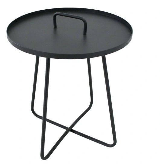 Sens-Line - Jennifer sidetable anthracite Ø50cm - Antraciet