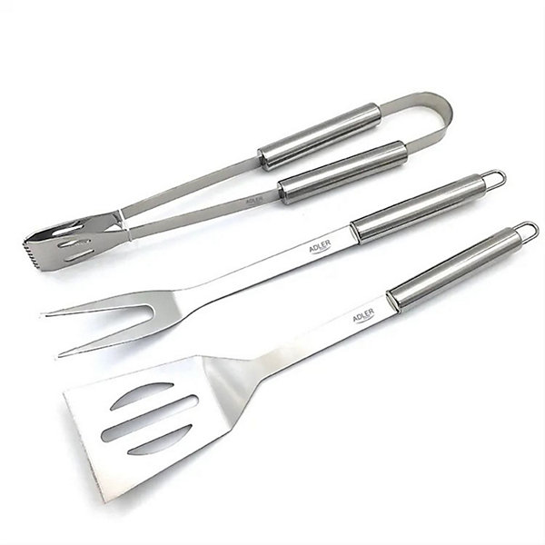 Ensemble d'ustensiles pour barbecue Adler AD 6729, Dans un coffret en aluminium