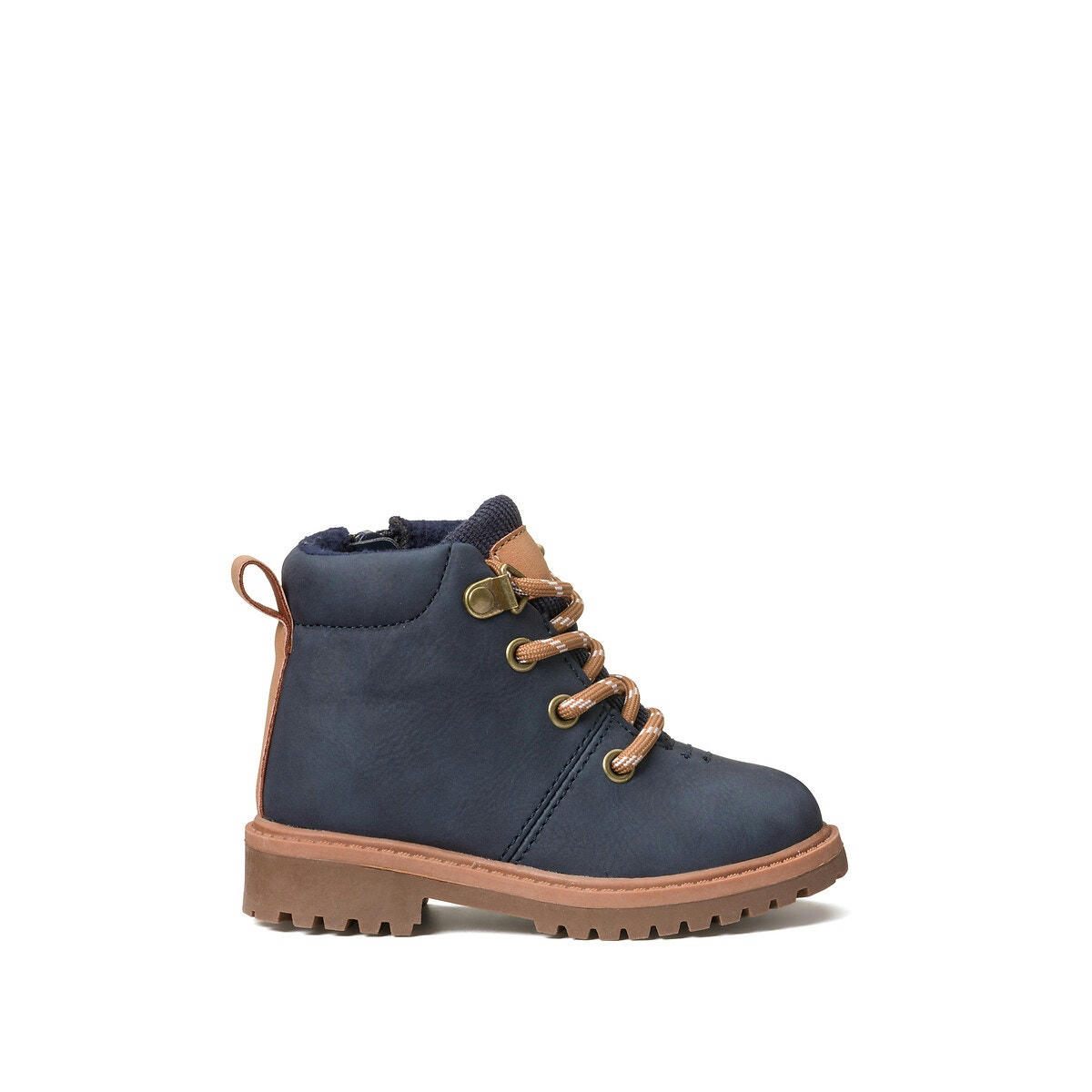 Bottines zippées et à lacets esprit montagnard
