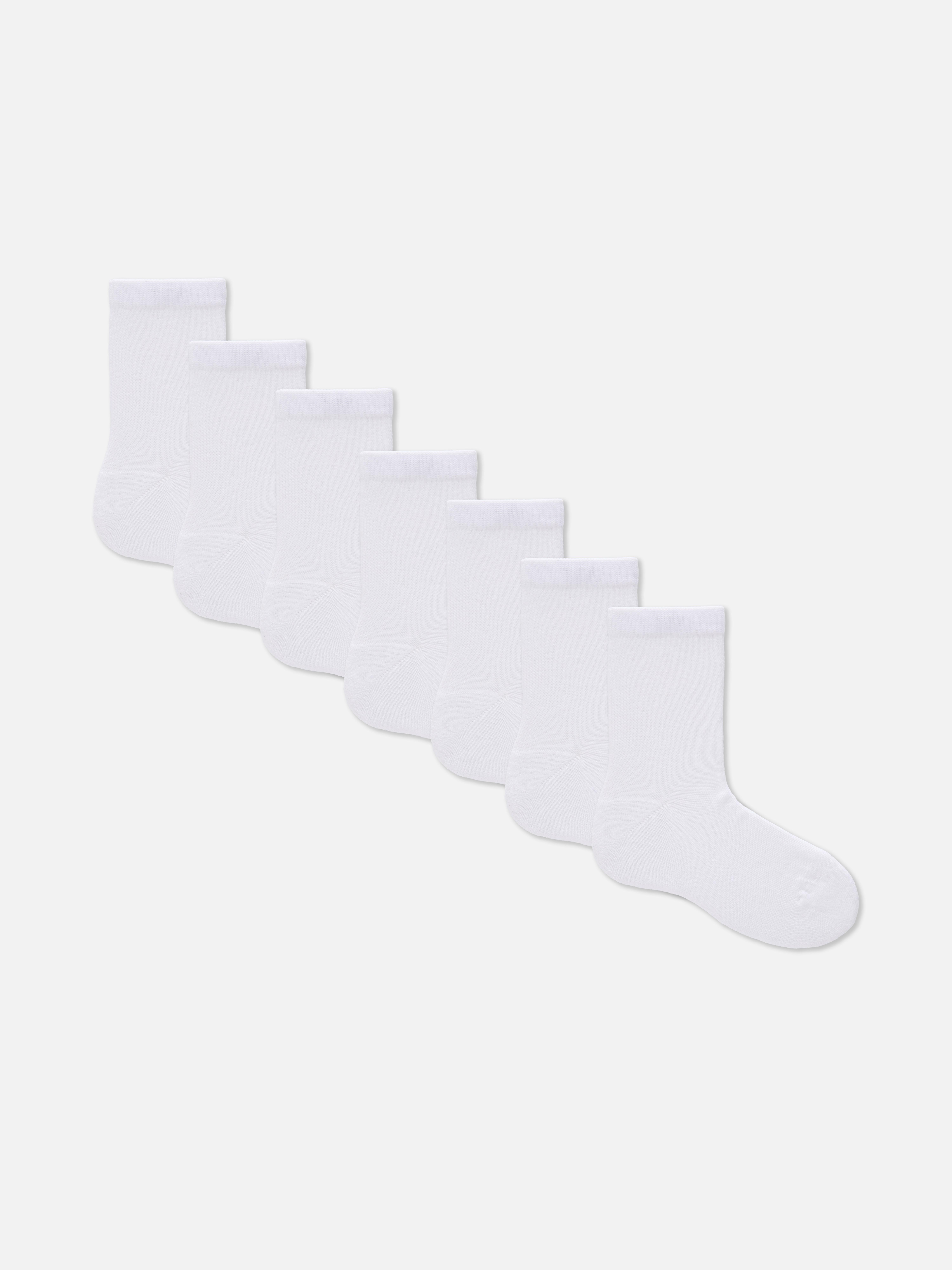 7pk Seamless Cushioned Ankle Socks