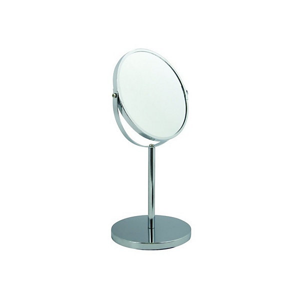 Miroir grossissant sur pied Acier Chromé CAPRI MSV