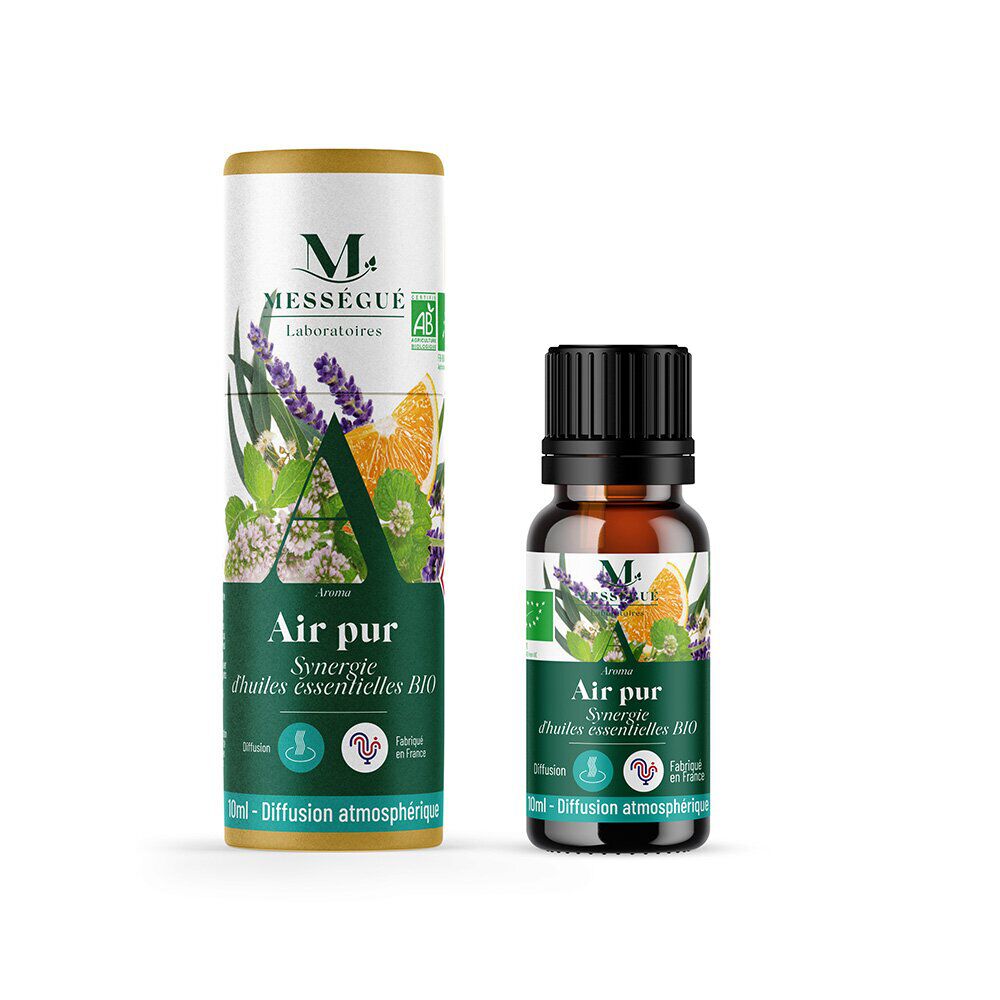 Synergie d'huiles essentielles bio air pur Mességué 10ml