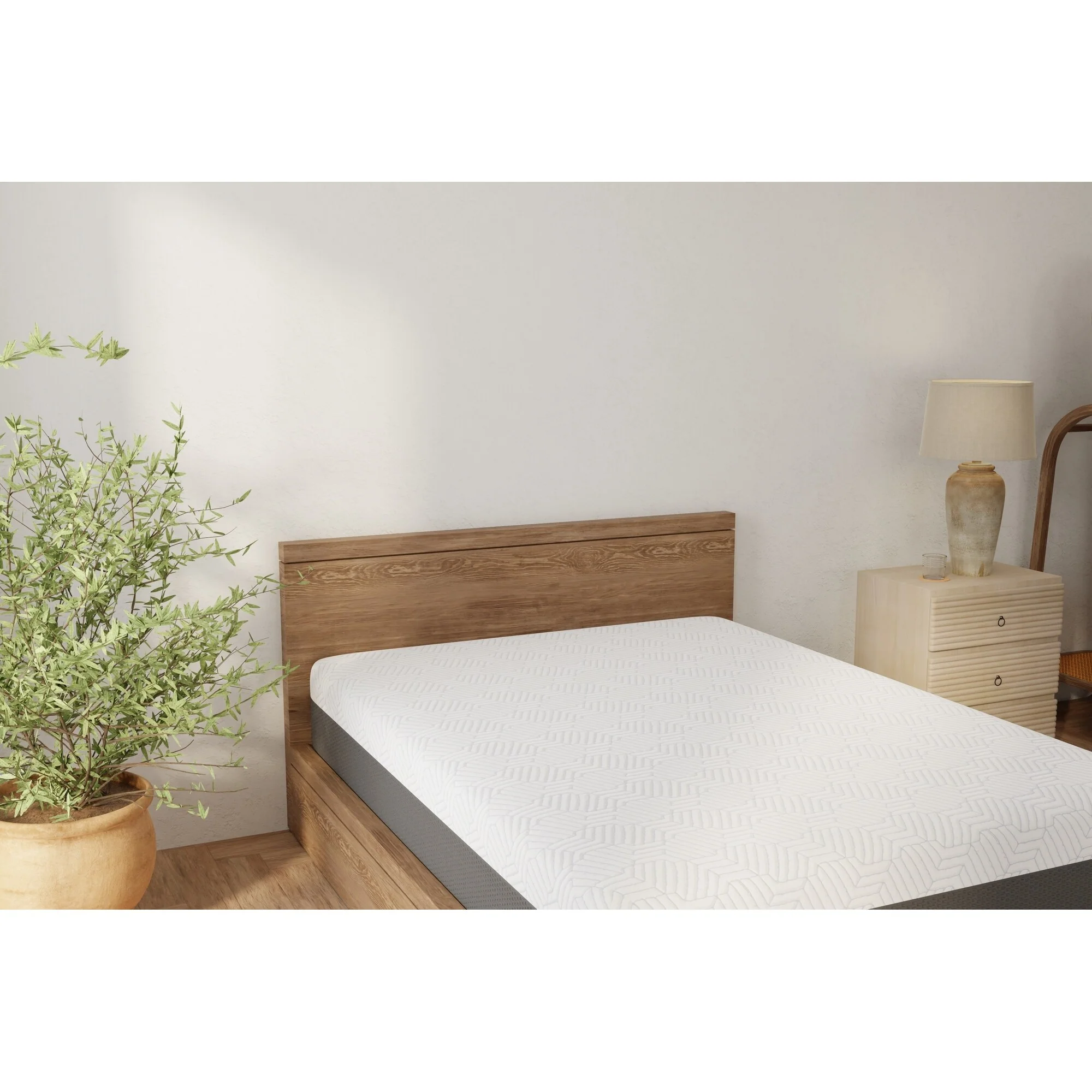 Omne Sleep Fria 12 Inch Soft Mattress With Cooling Cover
