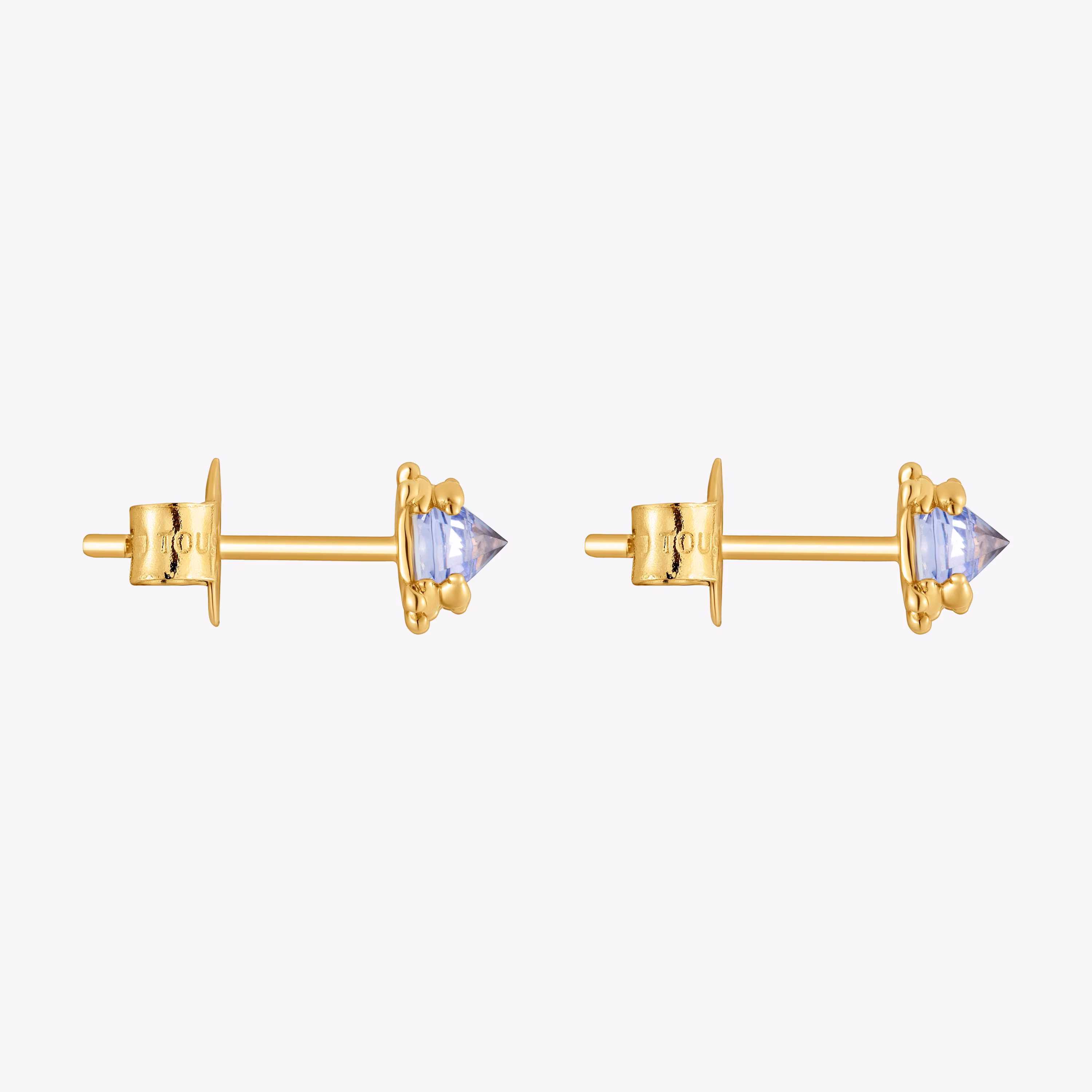 Pendientes de oro y tanzanita Color Pills