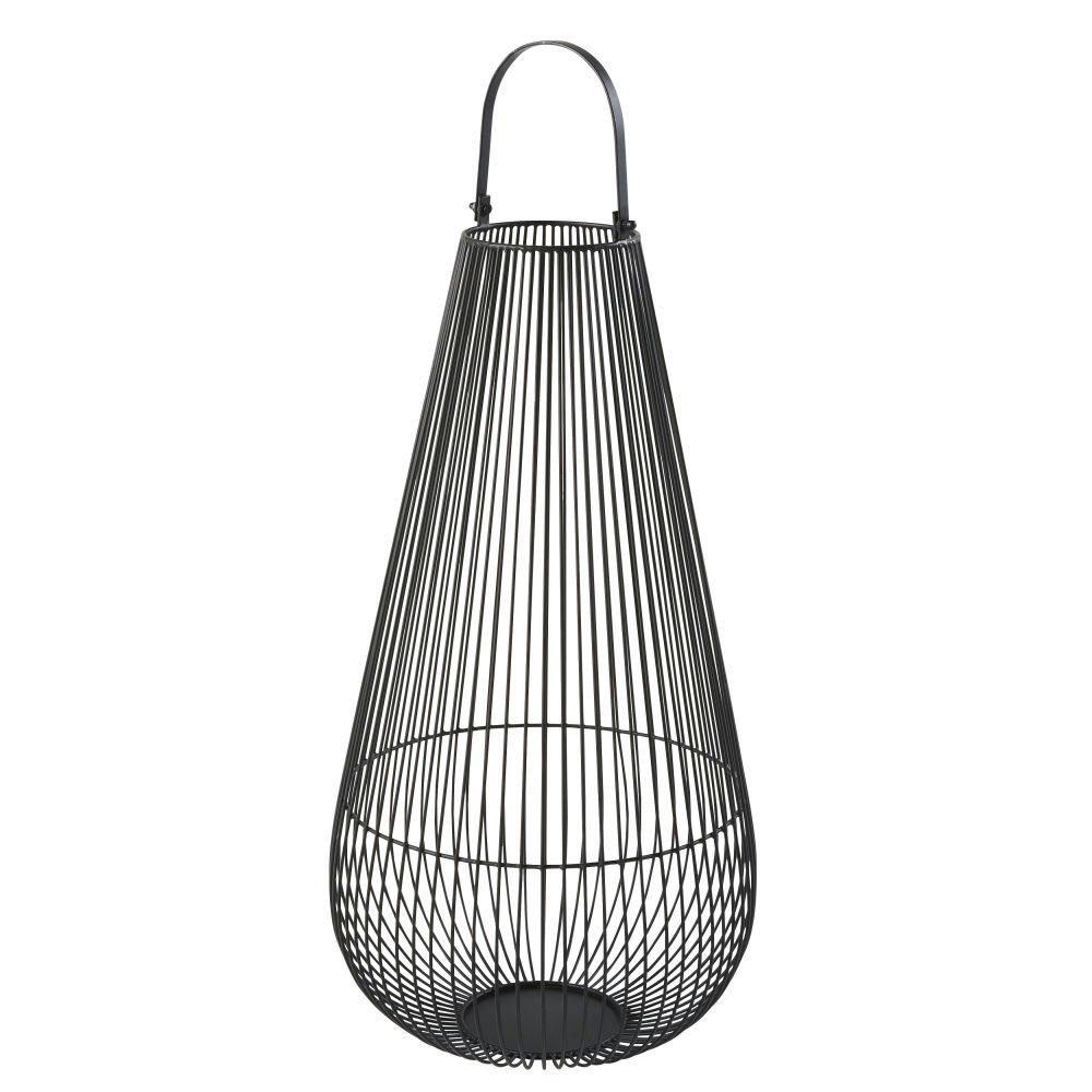 MOMBASA - Lanterne filaire noire